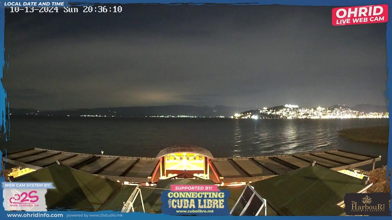 Ohrid  Live Web Camera